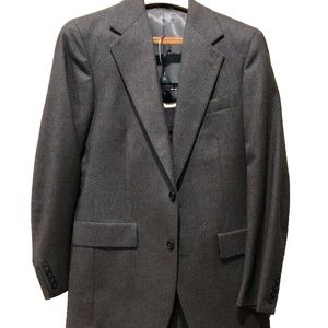 Men's Vintage Neil Martin Gray Pinstriped Pure Wool THE BROADWAY Suit 40 Regular